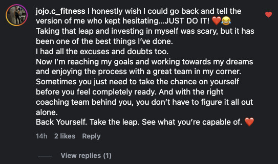 Client comment