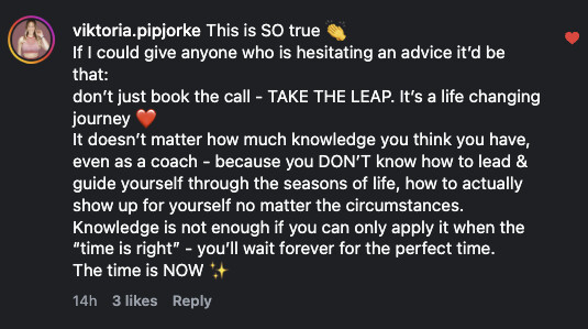 Client comment