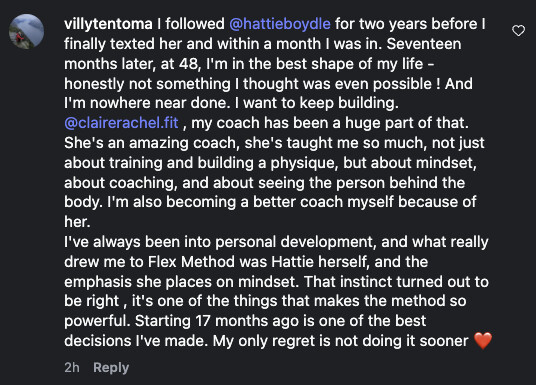 Client comment