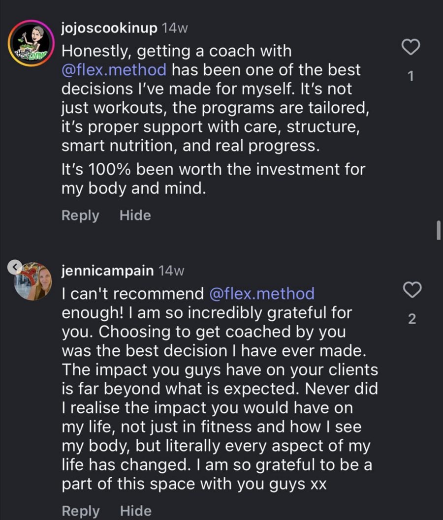 Client comment