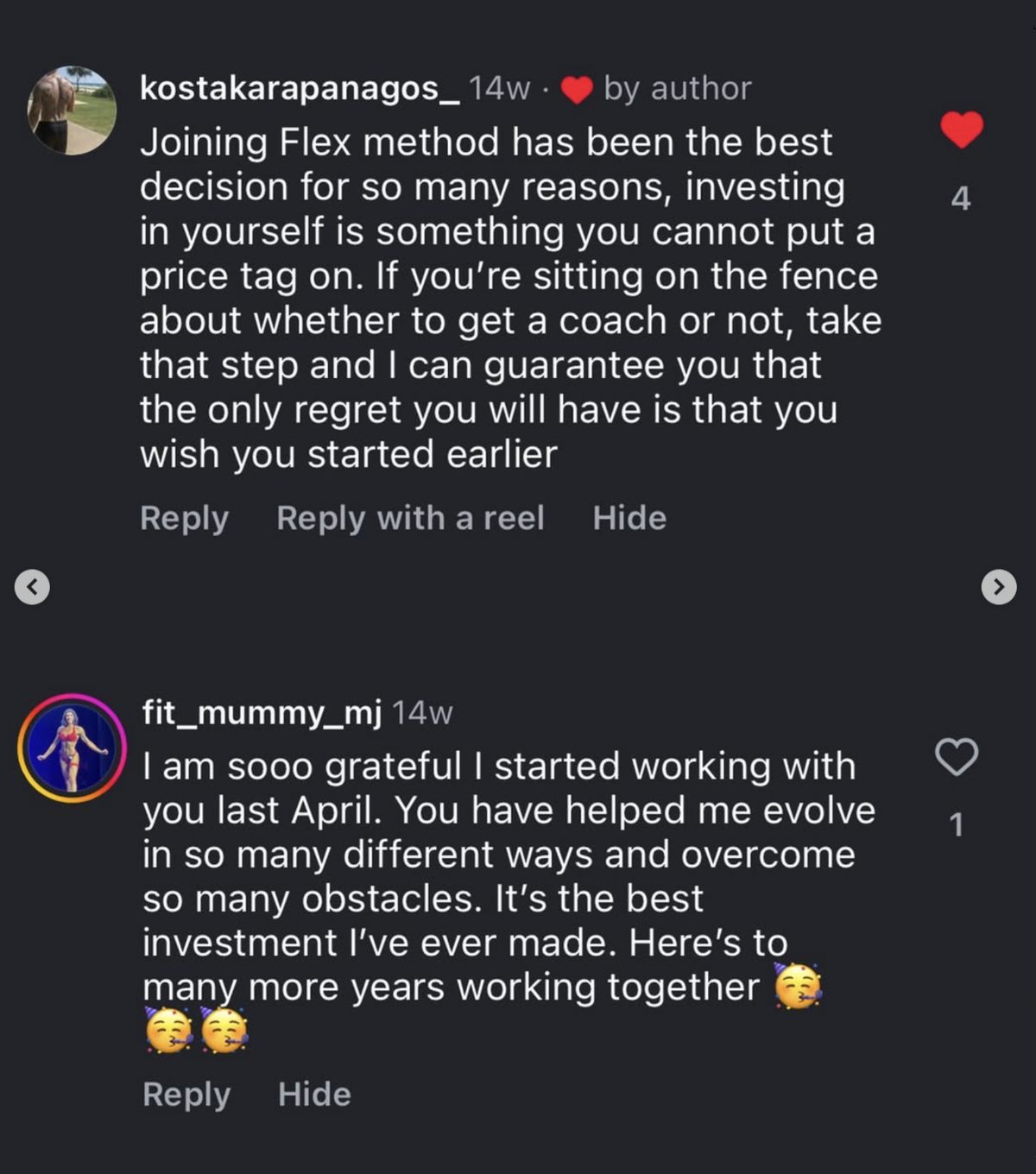 Client message