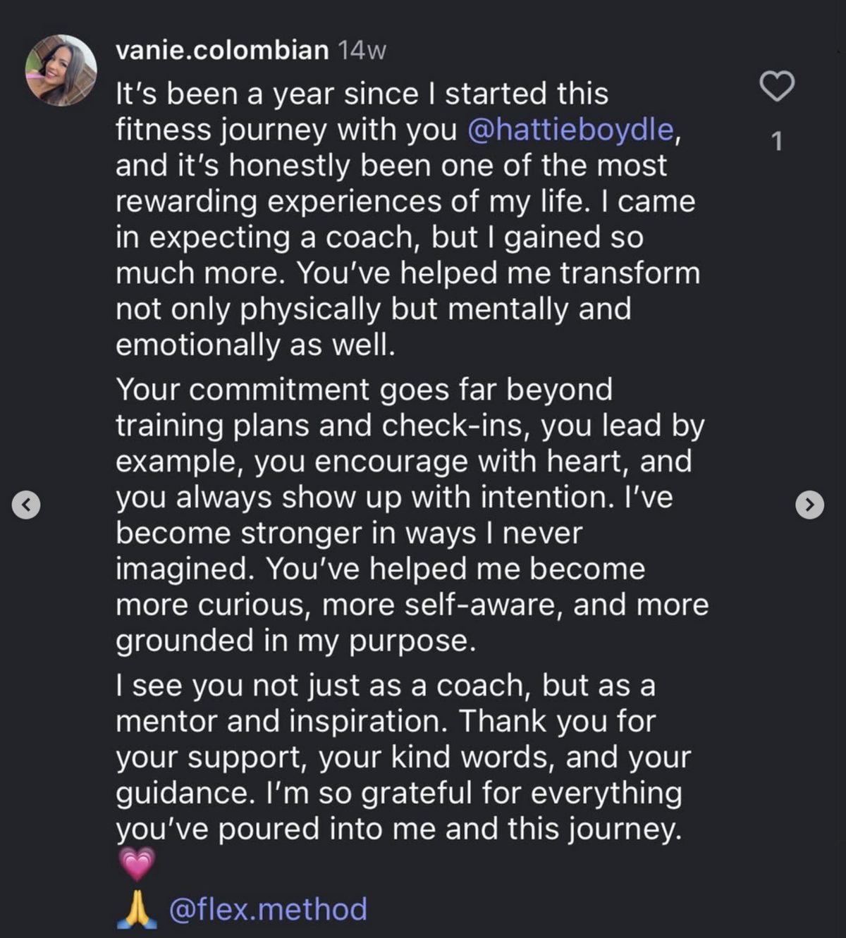 Client message